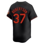 Limited Will Robertson Youth Baltimore Orioles Black Alternate Jersey