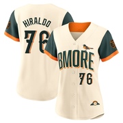 Limited Yaramil Hiraldo Women's Baltimore Orioles Cream 2026 City Connect Stadium Jersey