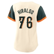 Limited Yaramil Hiraldo Women's Baltimore Orioles Cream 2026 City Connect Stadium Jersey