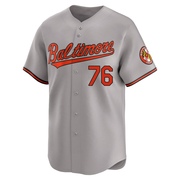 Limited Yaramil Hiraldo Youth Baltimore Orioles Gray Road Jersey