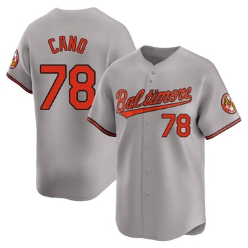 Limited Yennier Cano Men's Baltimore Orioles Gray Road Jersey