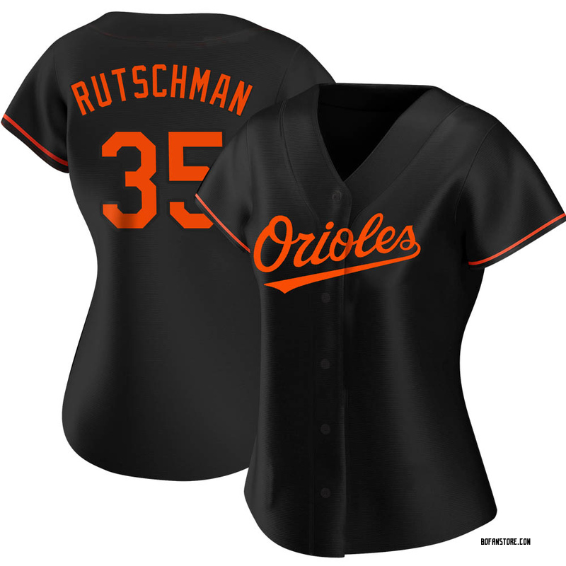 Replica Adley Rutschman Women's Baltimore Orioles Black Alternate Jersey
