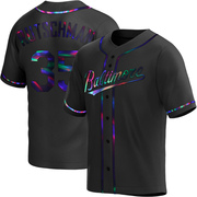Replica Adley Rutschman Youth Baltimore Orioles Black Holographic Alternate Jersey