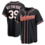Replica Andrew Kittredge Men's Baltimore Orioles Black Fashion Out Jersey