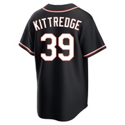 Replica Andrew Kittredge Men's Baltimore Orioles Black Fashion Out Jersey