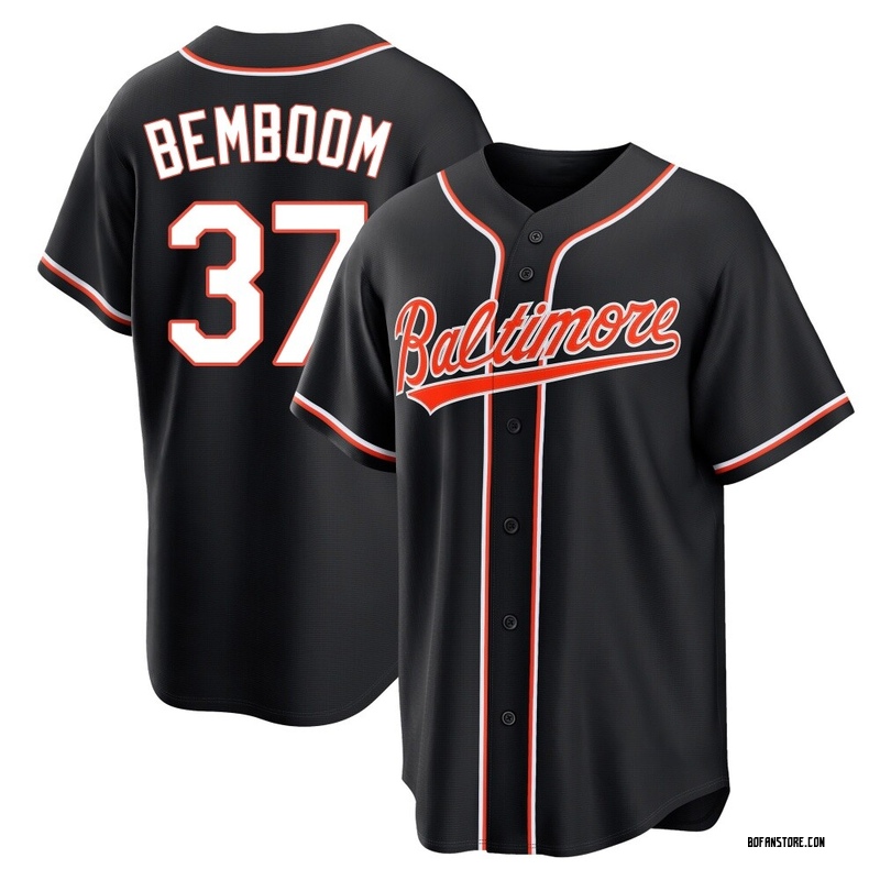 Replica Anthony Bemboom Youth Baltimore Orioles Black Fashion Out Jersey