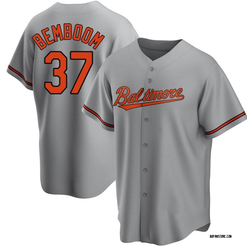 Replica Anthony Bemboom Youth Baltimore Orioles Gray Road Jersey