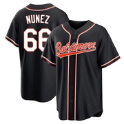 Replica Anthony Nunez Men's Baltimore Orioles Black Fashion Out Jersey