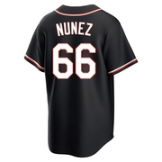 Replica Anthony Nunez Men's Baltimore Orioles Black Fashion Out Jersey