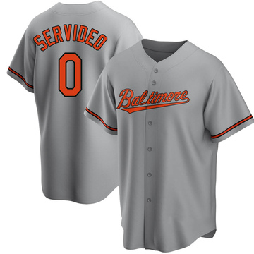 Replica Anthony Servideo Youth Baltimore Orioles Gray Road Jersey