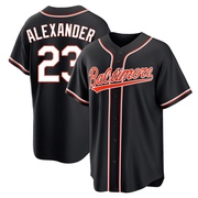 Replica Blaze Alexander Youth Baltimore Orioles Black Fashion Out Jersey