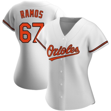 Replica Bryan Ramos Women's Baltimore Orioles White Home Jersey