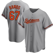 Replica Bryan Ramos Youth Baltimore Orioles Gray Road Jersey