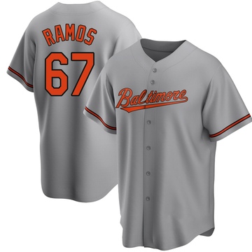 Replica Bryan Ramos Youth Baltimore Orioles Gray Road Jersey