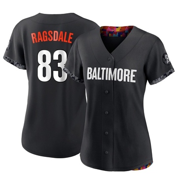 Replica Carson Ragsdale Women's Baltimore Orioles Black 2023 City Connect Jersey