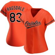 Replica Carson Ragsdale Women's Baltimore Orioles Orange Alternate Jersey