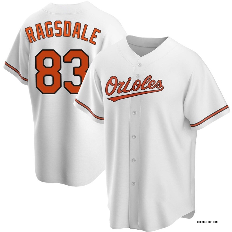 Replica Carson Ragsdale Youth Baltimore Orioles White Home Jersey