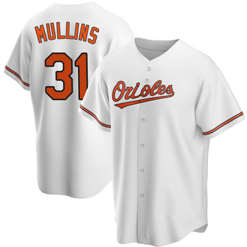 Replica Cedric Mullins Men's Baltimore Orioles White Home Jersey