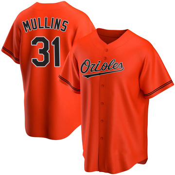 Replica Cedric Mullins Youth Baltimore Orioles Orange Alternate Jersey