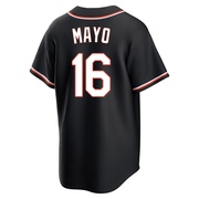 Replica Coby Mayo Men's Baltimore Orioles Black Fashion Out Jersey