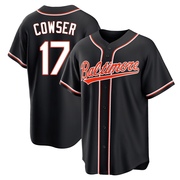 Replica Colton Cowser Youth Baltimore Orioles Black Fashion Out Jersey