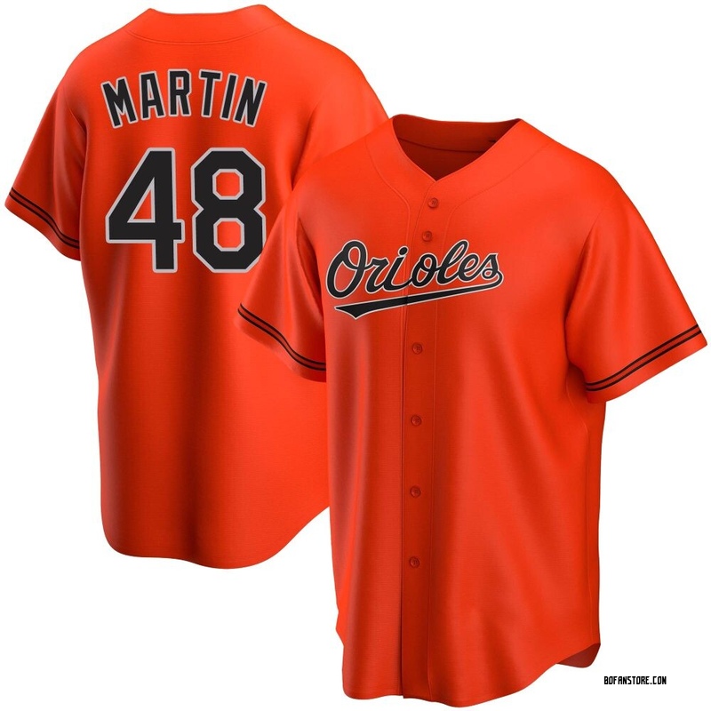 Replica Corbin Martin Men's Baltimore Orioles Orange Alternate Jersey