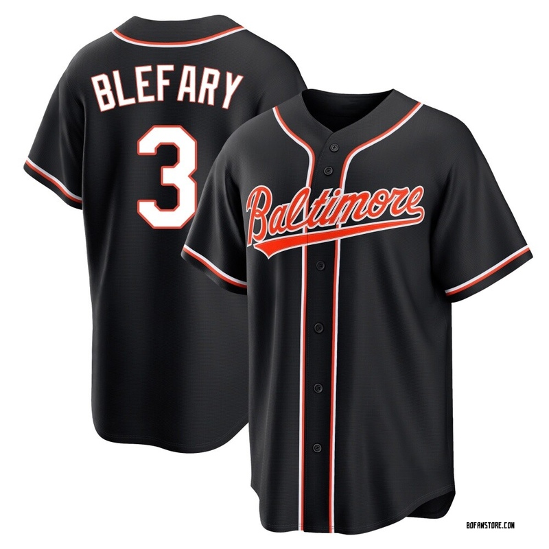 Replica Curt Blefary Youth Baltimore Orioles Black Fashion Out Jersey
