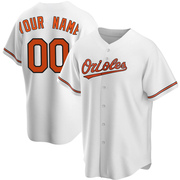 Replica Custom Youth Baltimore Orioles White Home Jersey