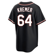 Replica Dean Kremer Youth Baltimore Orioles Black Fashion Out Jersey
