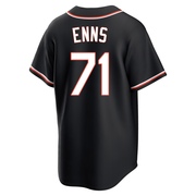Replica Dietrich Enns Youth Baltimore Orioles Black Fashion Out Jersey