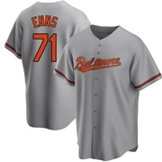 Replica Dietrich Enns Youth Baltimore Orioles Gray Road Jersey