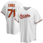 Replica Dietrich Enns Youth Baltimore Orioles White Home Jersey