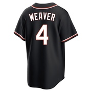 Replica Earl Weaver Youth Baltimore Orioles Black Fashion Out Jersey