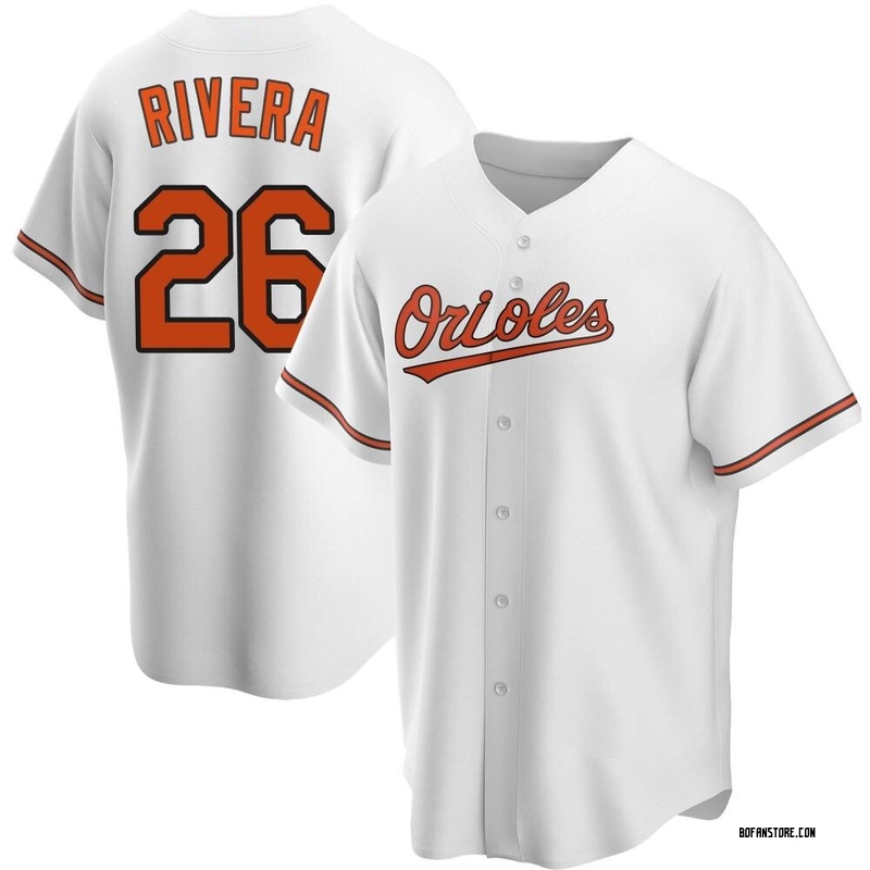 Replica Emmanuel Rivera Men's Baltimore Orioles White Home Jersey