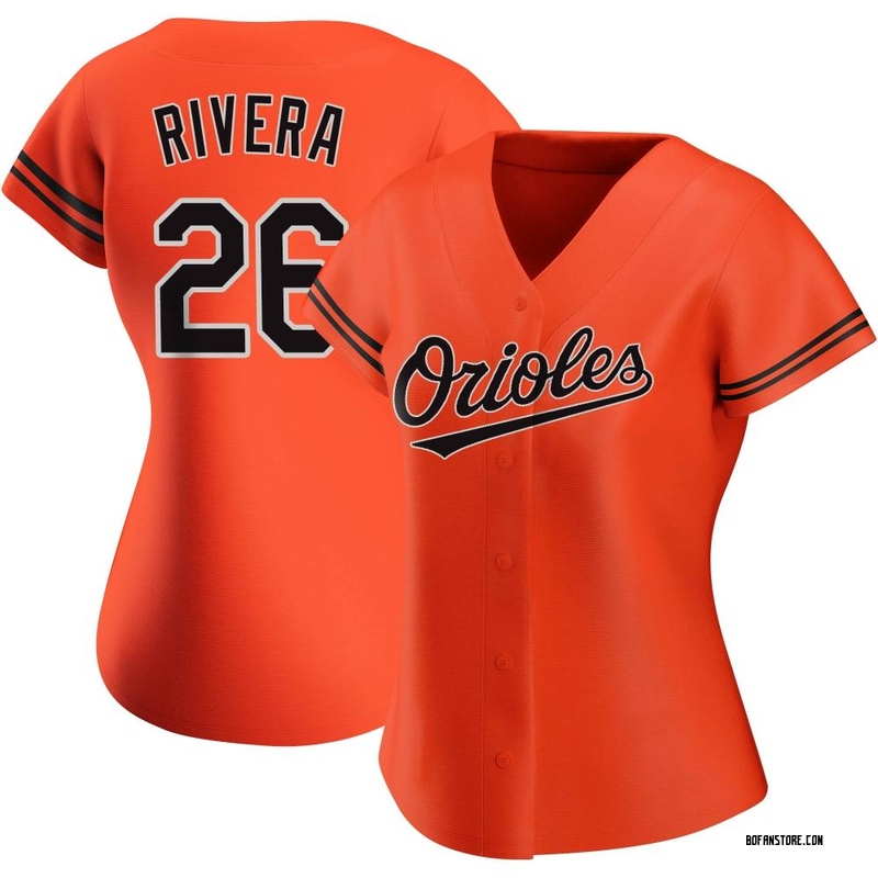 Replica Emmanuel Rivera Women's Baltimore Orioles Orange Alternate Jersey