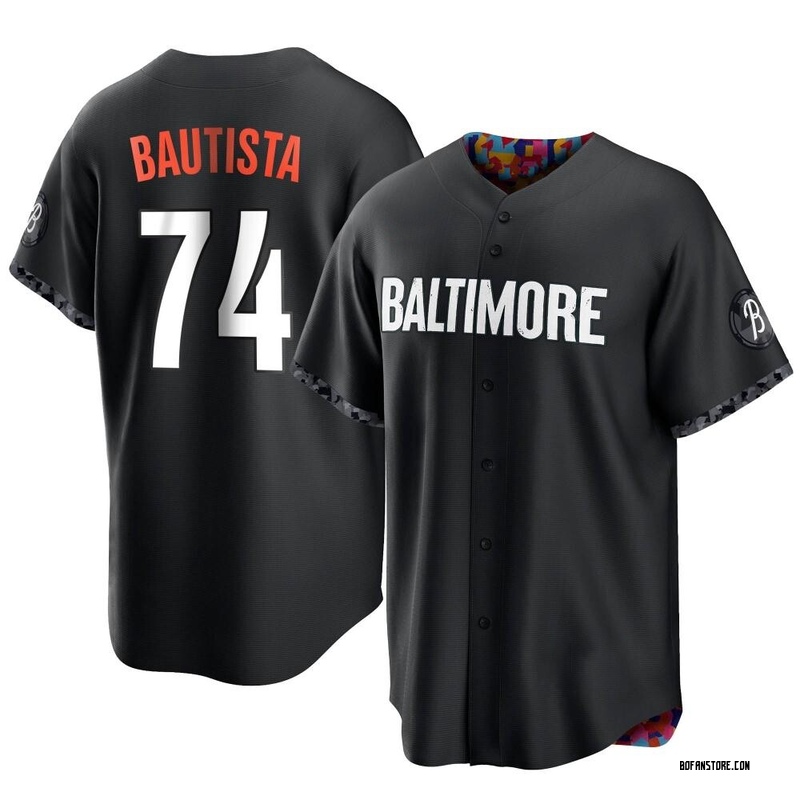 Replica Felix Bautista Youth Baltimore Orioles Black 2023 City Connect Jersey