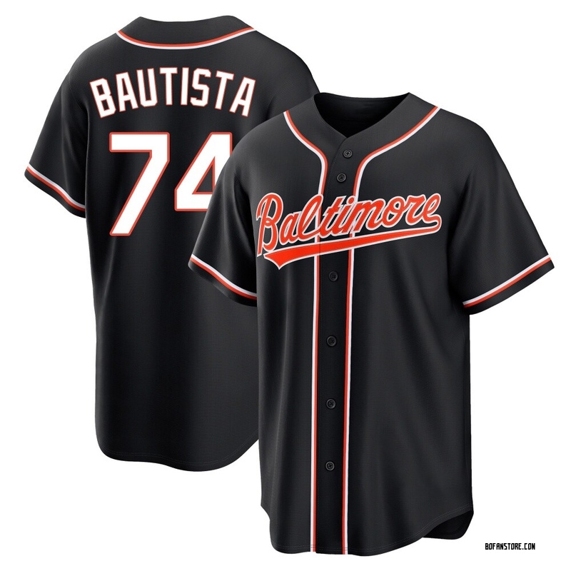 Replica Felix Bautista Youth Baltimore Orioles Black Fashion Out Jersey