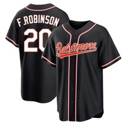 Replica Frank Robinson Youth Baltimore Orioles Black Fashion Out Jersey