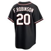 Replica Frank Robinson Youth Baltimore Orioles Black Fashion Out Jersey