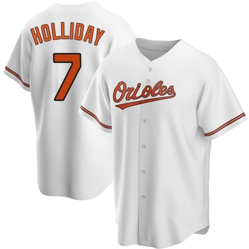 Replica Jackson Holliday Men's Baltimore Orioles White Home Jersey