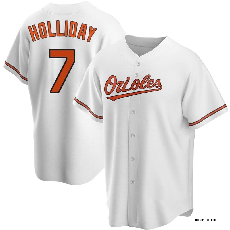 Replica Jackson Holliday Men's Baltimore Orioles White Home Jersey