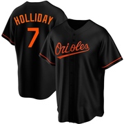 Replica Jackson Holliday Youth Baltimore Orioles Black Alternate Jersey