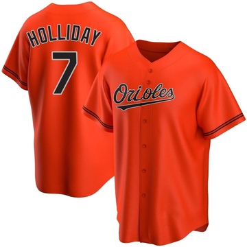 Replica Jackson Holliday Youth Baltimore Orioles Orange Alternate Jersey