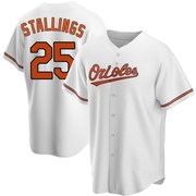 Replica Jacob Stallings Youth Baltimore Orioles White Home Jersey