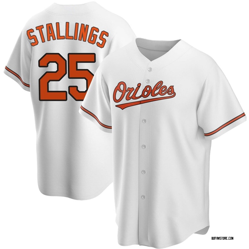 Replica Jacob Stallings Youth Baltimore Orioles White Home Jersey