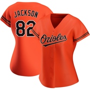 Replica Jeremiah Jackson Women's Baltimore Orioles Orange Alternate Jersey