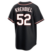 Replica Joey Krehbiel Youth Baltimore Orioles Black Fashion Out Jersey