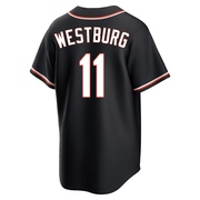 Replica Jordan Westburg Men's Baltimore Orioles Black Fashion Out Jersey