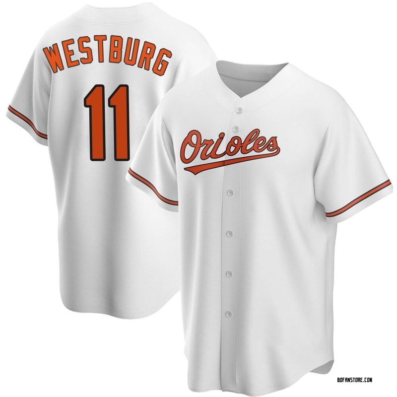 Replica Jordan Westburg Youth Baltimore Orioles White Home Jersey