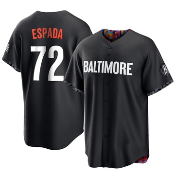 Replica Jose Espada Youth Baltimore Orioles Black 2023 City Connect Jersey